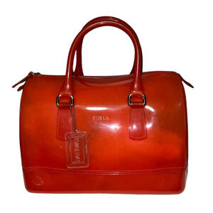 FURLA CANDY SATCHEL BAG ROSA PINK Boston Bag